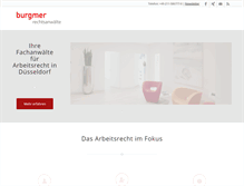 Tablet Screenshot of burgmer.com